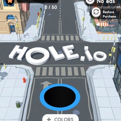 Play Hole.io  Free Online Games. KidzSearch.com